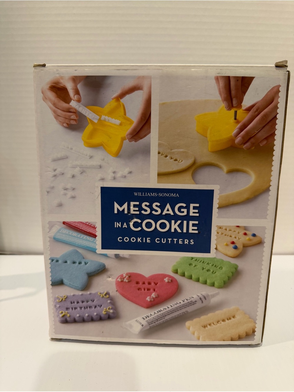 Message in a Cookie Williams Sonoma NIB